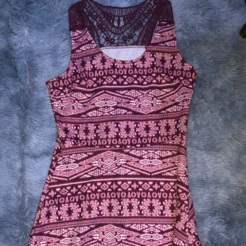 Maroon dress